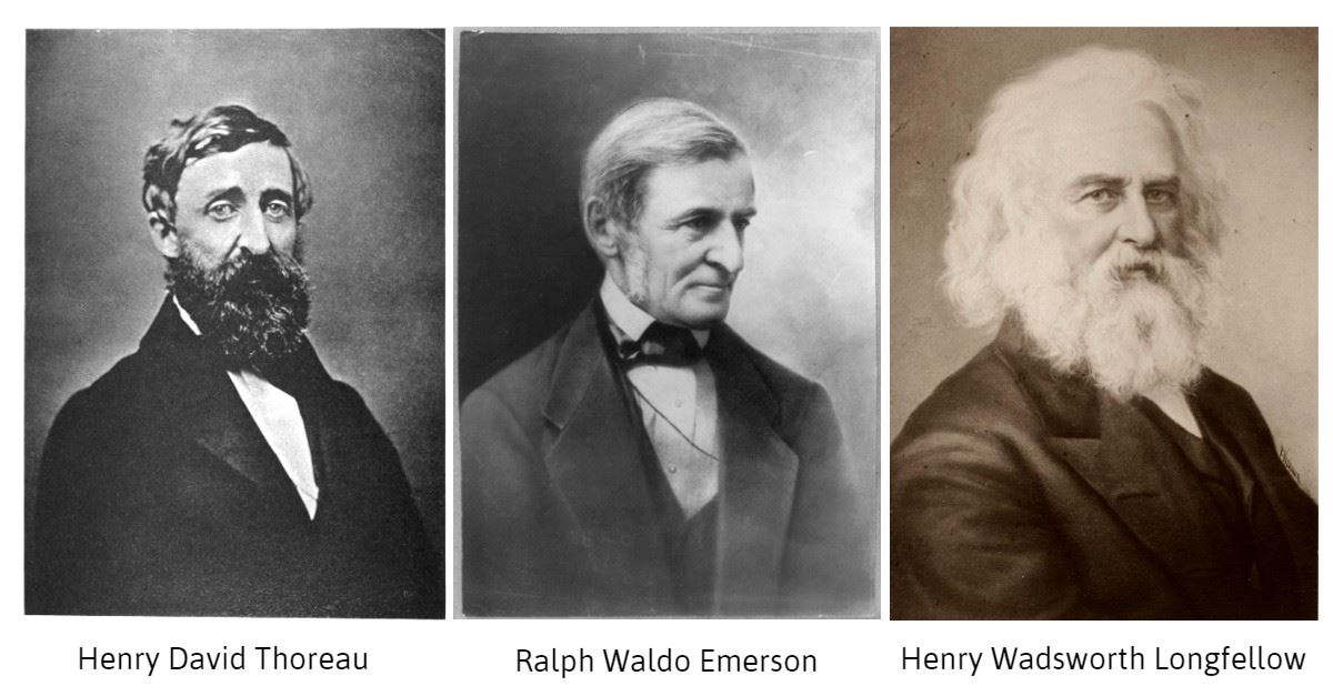 Three Prominent Transcendentalists