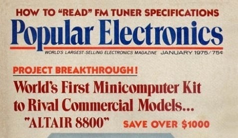 Altair 8800 Advertisement